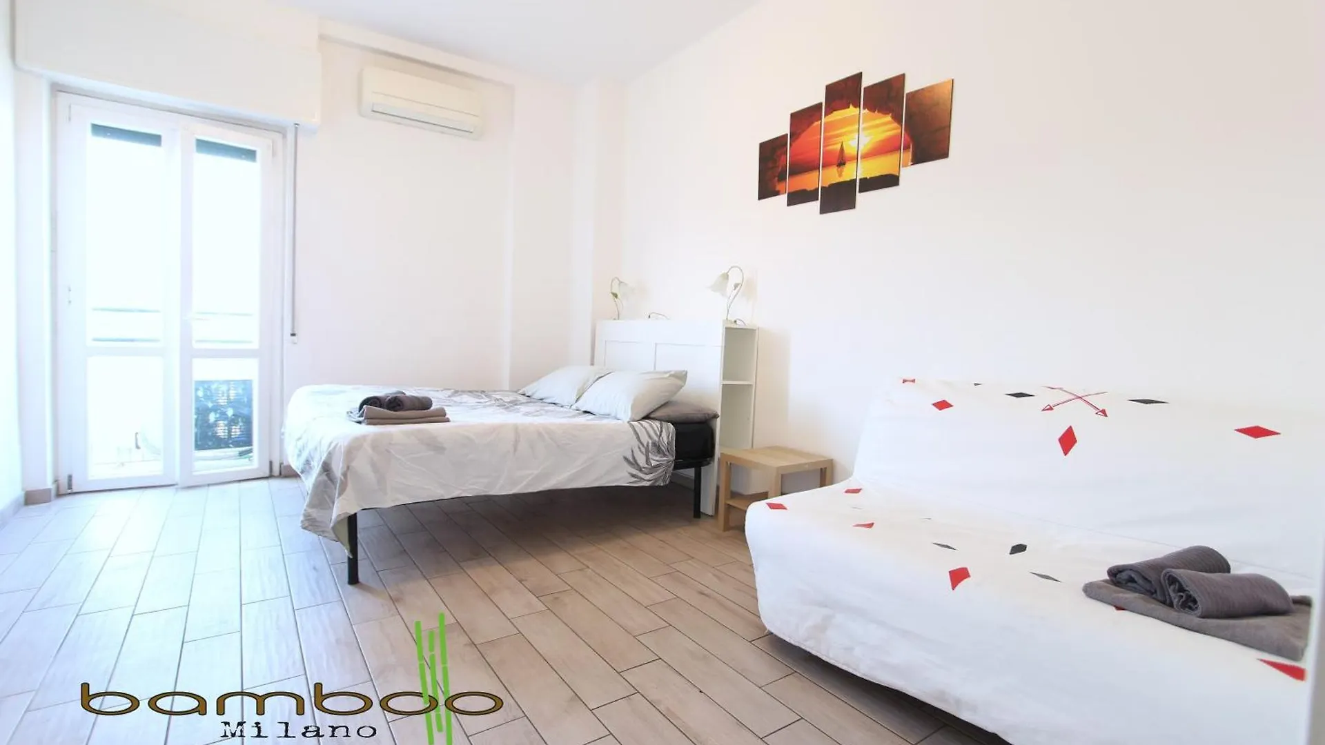 Bamboo Milano Santa Rita Apartman Olaszország