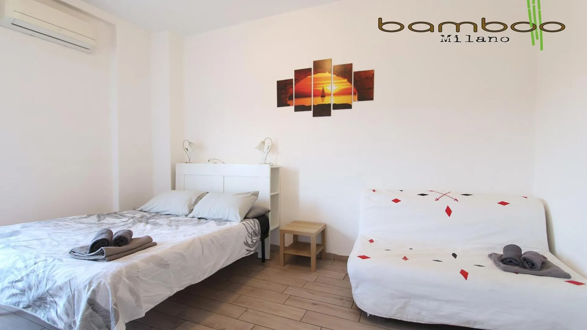 Bamboo Milano Santa Rita Apartman Olaszország